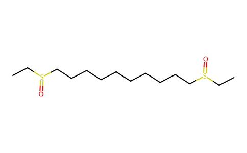 Decane, 1,10-bis(ethylsulfinyl)- 28242-23-1